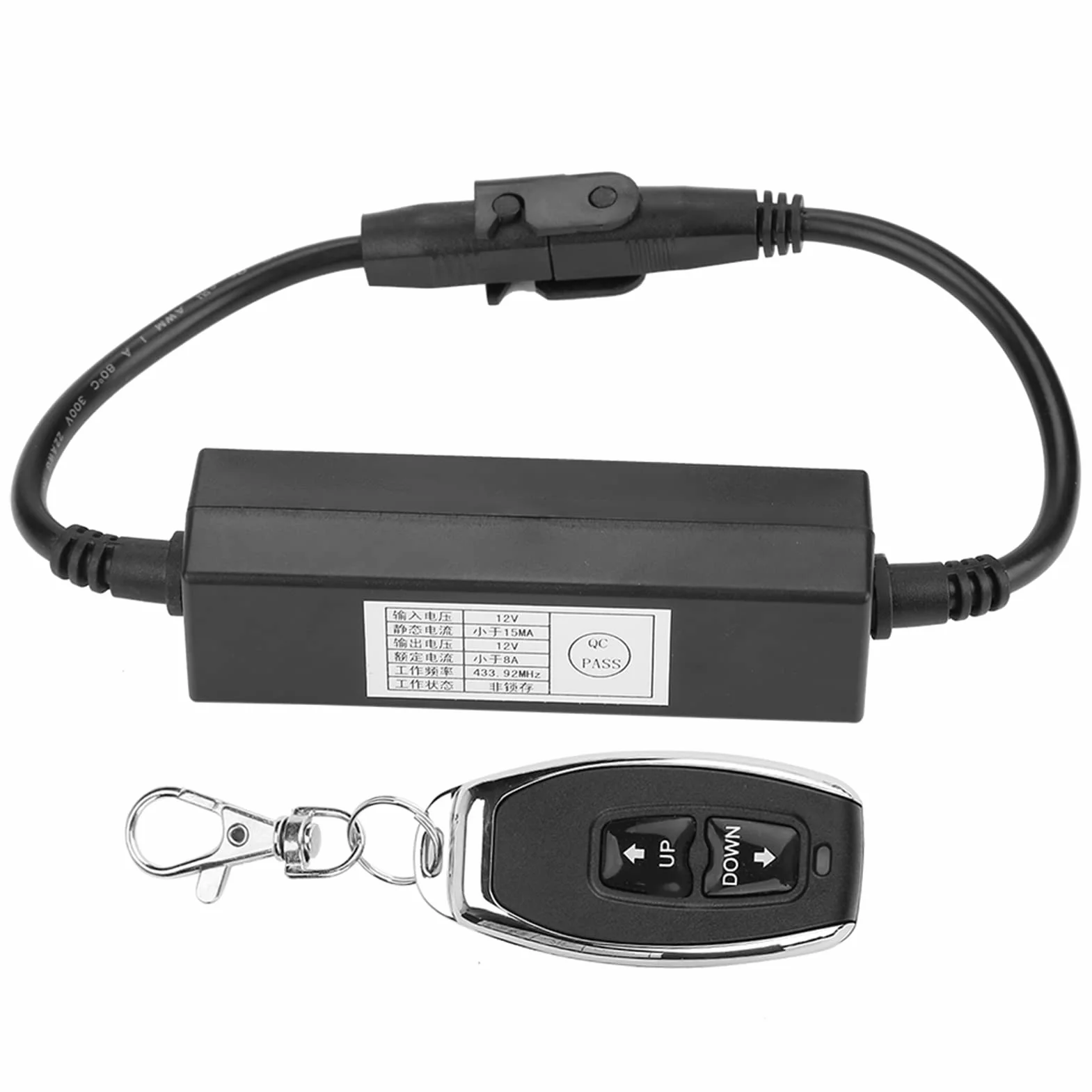 12-V-DC-Motor-Linearaktuator Fernbedienung DPDT-Schalter Vorwärts-Rückwärts-Aktuator 12 V mit Fernbedienung Linearregler DC-Motor-Momentschalter Vorwärts-Rückwärts-Steuerung