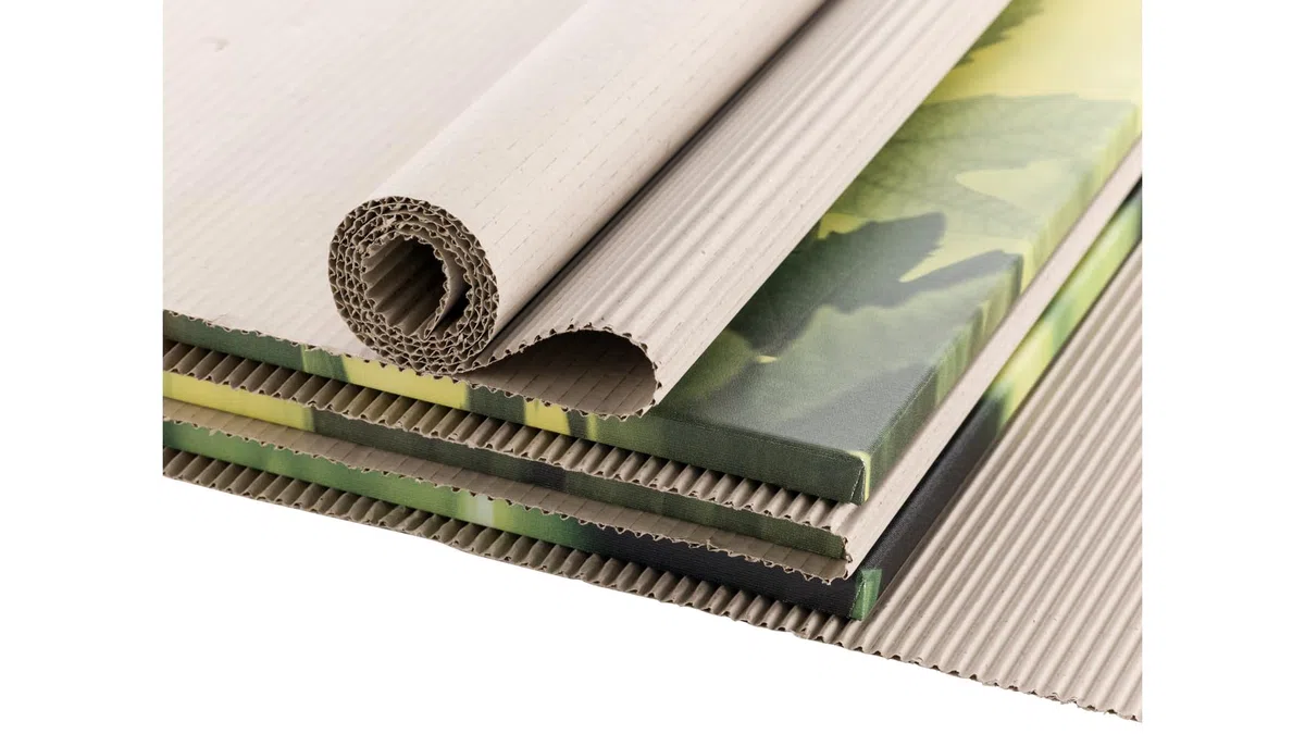 2x Rollenwellpappe Wellpapprolle 20cm 70lfm Braun C-Welle Wellpappe Verpackungsmaterial für sicheren Versand & Lagerung