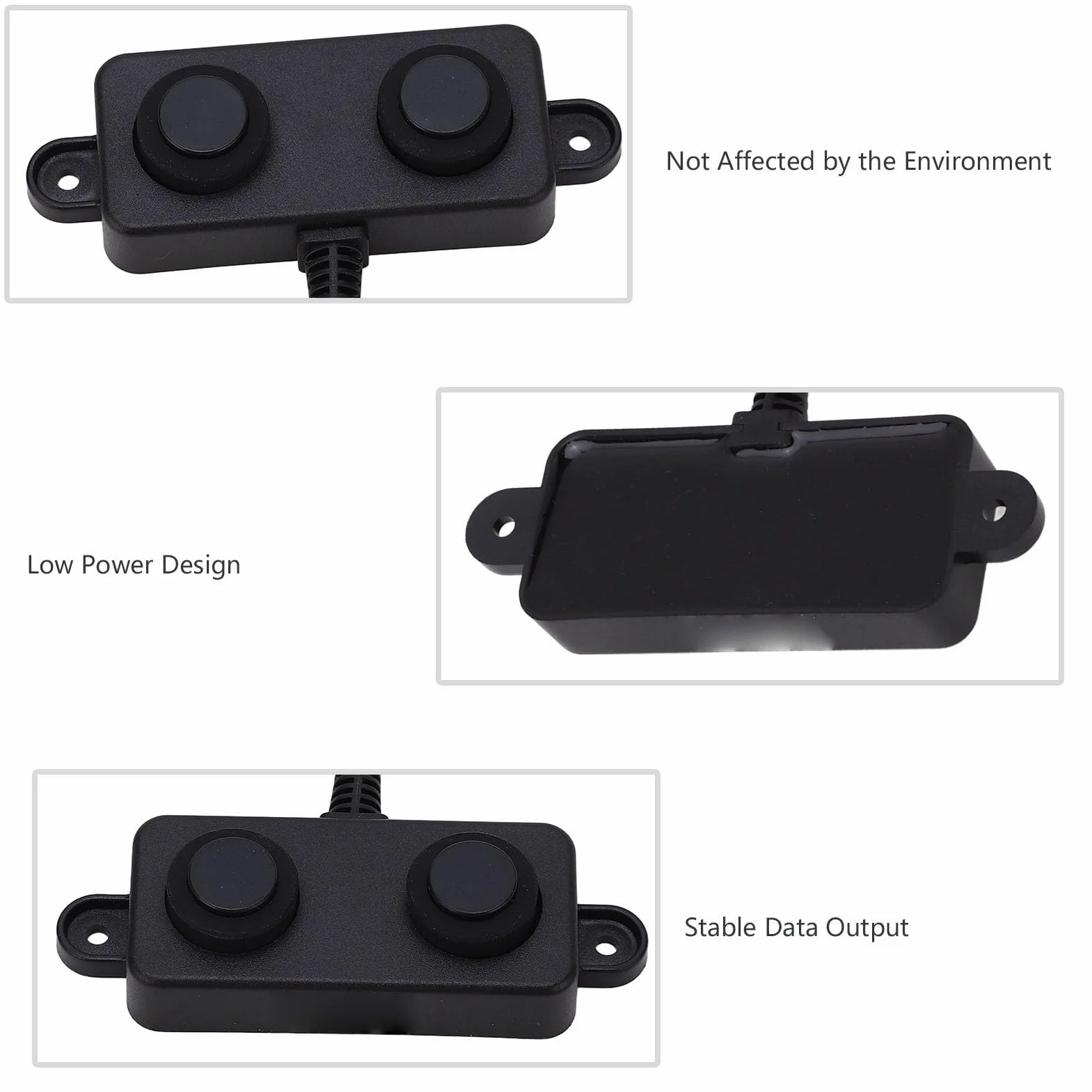 Ultraschall-Abstandssensor DC 3, 3 V Bis 5 V Wasserdichter Ultraschallsensor Parkplatzbelegung Fahrzeugdetektor UART Automatisch 3 Bis 450 Cm