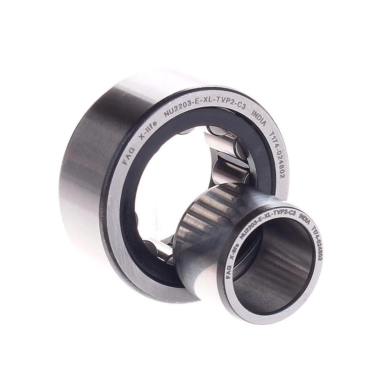 NU2203-E-XL-TVP2-C3 FAG Zylinderrollenlager Roller Bearing 17,00x40,00x16,00mm