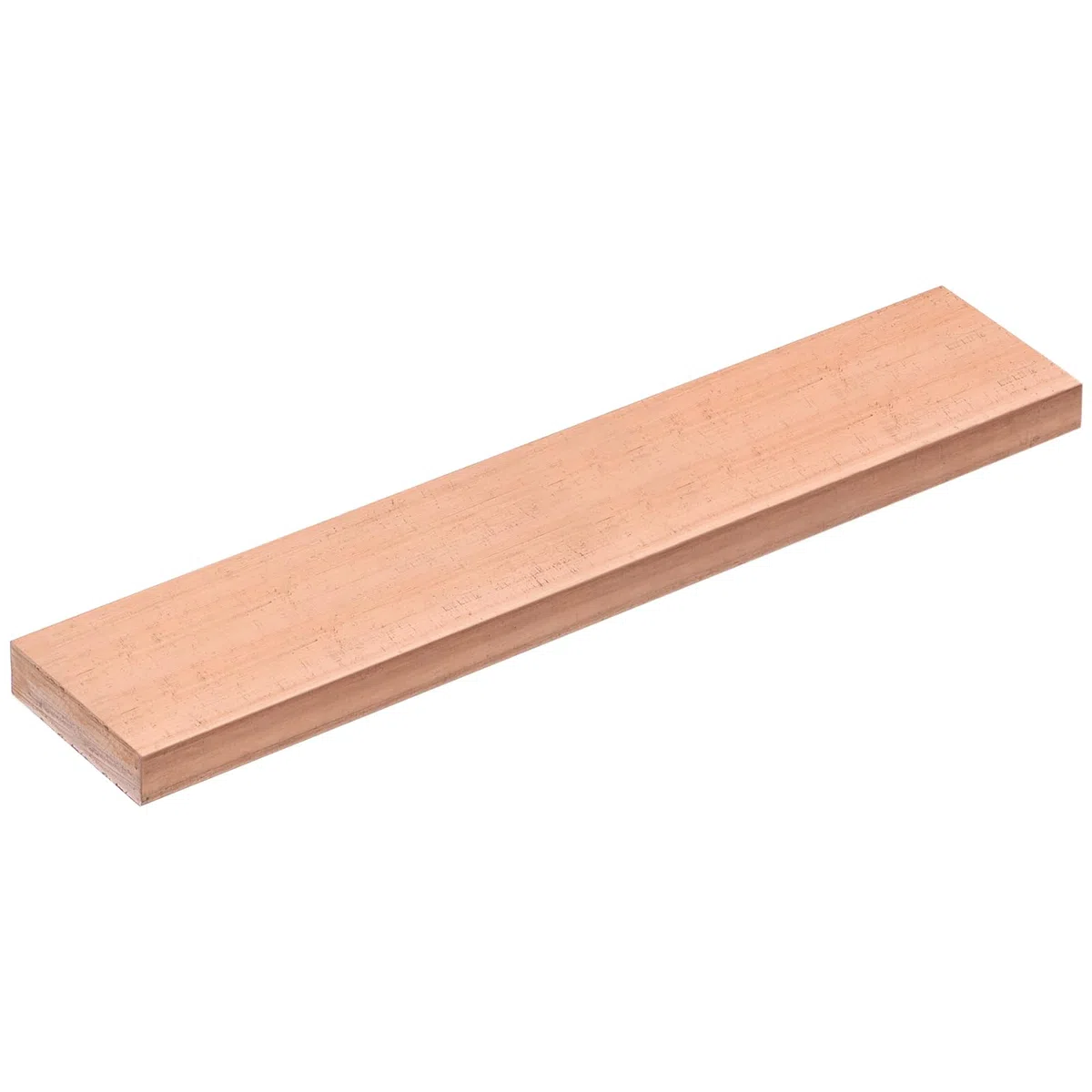 sourcing map 150mm Lange Kupferplatten 30mm Breite, 99.99% Reines Kupferstange Flach Kupferblech 8mm Dicke, Kupferprofile Metallblech Kupfer Flachstange für Modellbau Schmuck Basteln Messebau