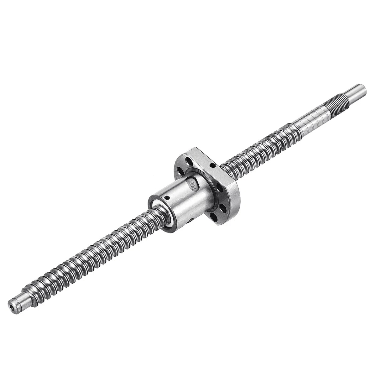 QUARKZMAN BallScrew SFU1204 (Durchmesser 12mm, Steigung 4mm, Länge 250mm) mit Kugelgewindemutter Anti-Backlash Kugelgewindesatz Standard-Endbearbeitung für BK/BF12 CNC-Maschinenteile