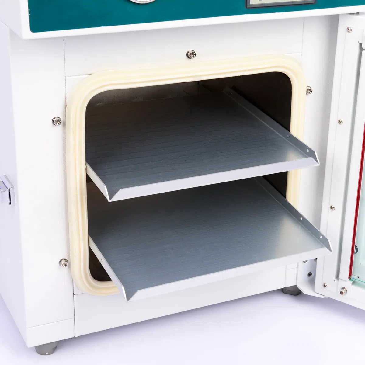 stonylab Vakuumtrocknungsofen, 24l/0,9 cu ft Labortrocknungs-und Heizofen mit Vakuummeter und Digitaler Steuerung, Vacuum Drying Oven, 220V/RT+10-250℃, Edelstahl