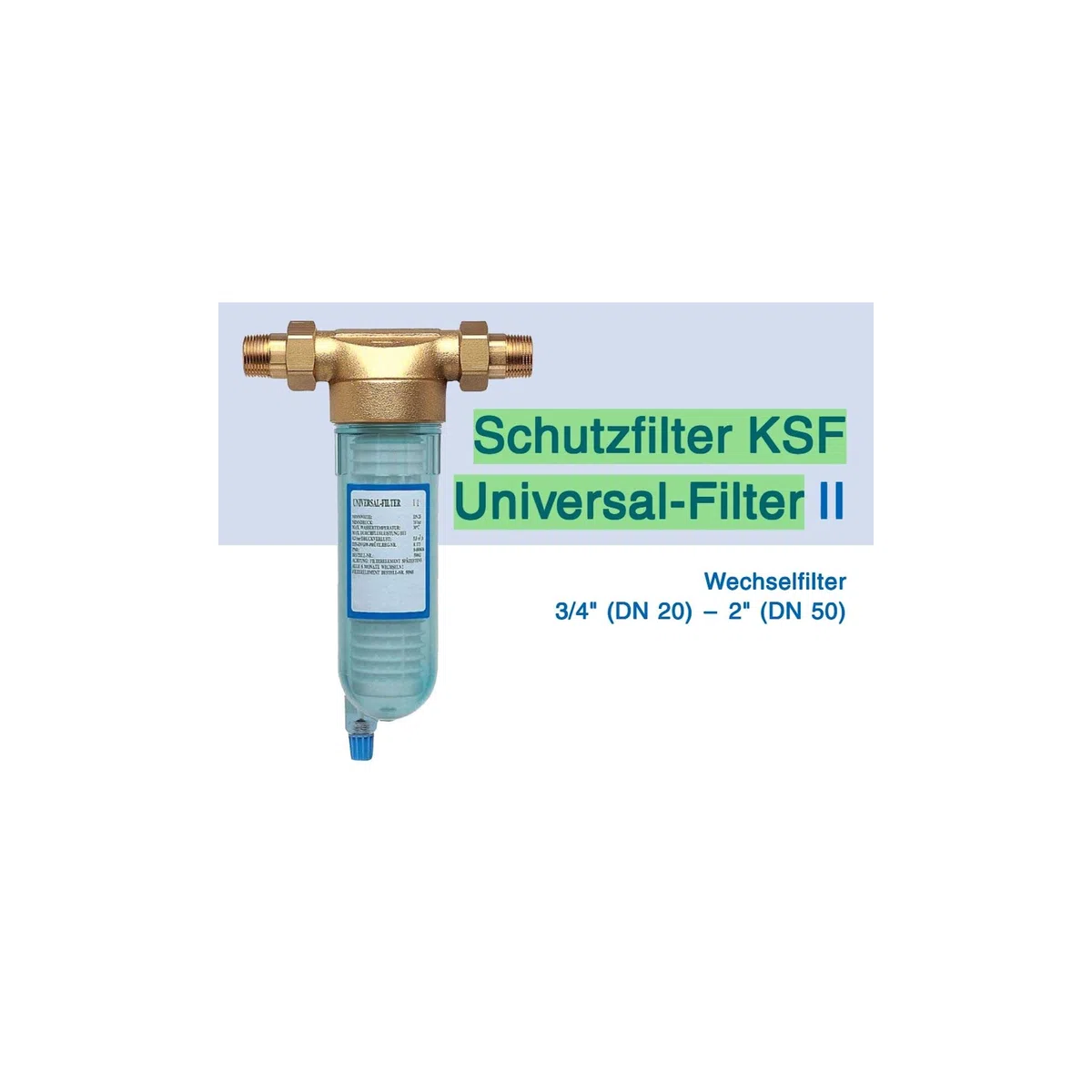 BWT Filterelement Nr. 50964 für Universal-Filter