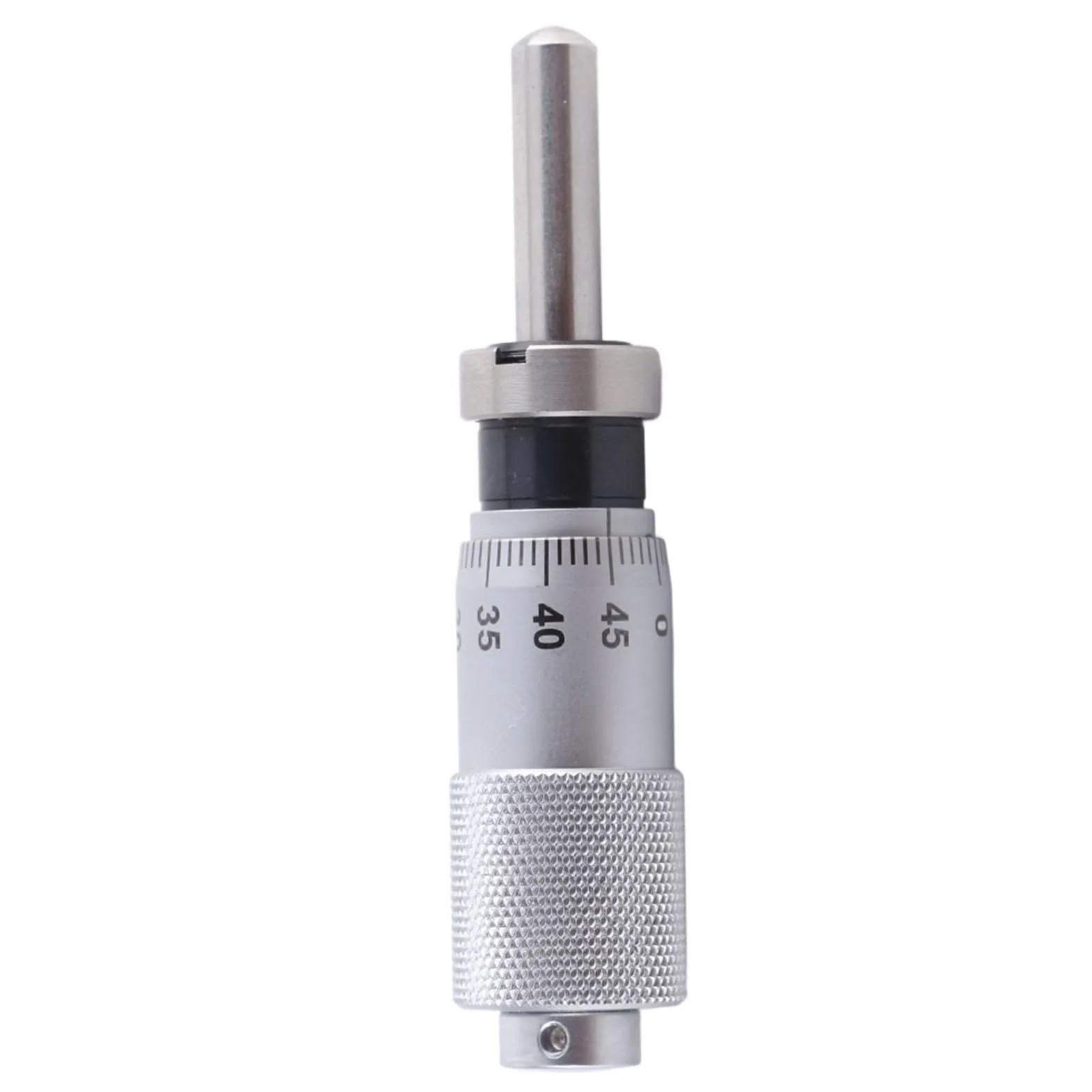 0-13 mm Mikrometer flache Messgerät Andere Messwerkzeuge Ratsche Stop Fingerhut Klemmmutter flache Fläche zur Feinabstimmung verschiedener Genauigkeitsinstrumente(Ball Head with Nut),Mikrometer