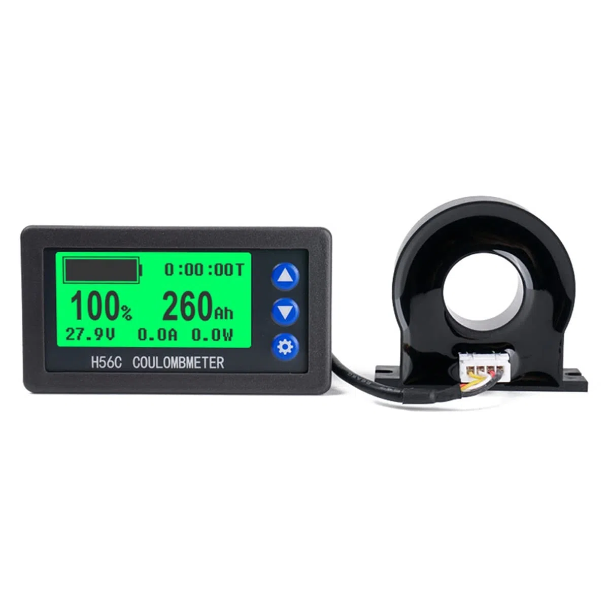 Batteriemonitor Hall Coulomb Meter DC 8-100V 100A Lifepo4 Blei-SäUre Li-Ion Lithium KapazitäT Leistungsanzeige