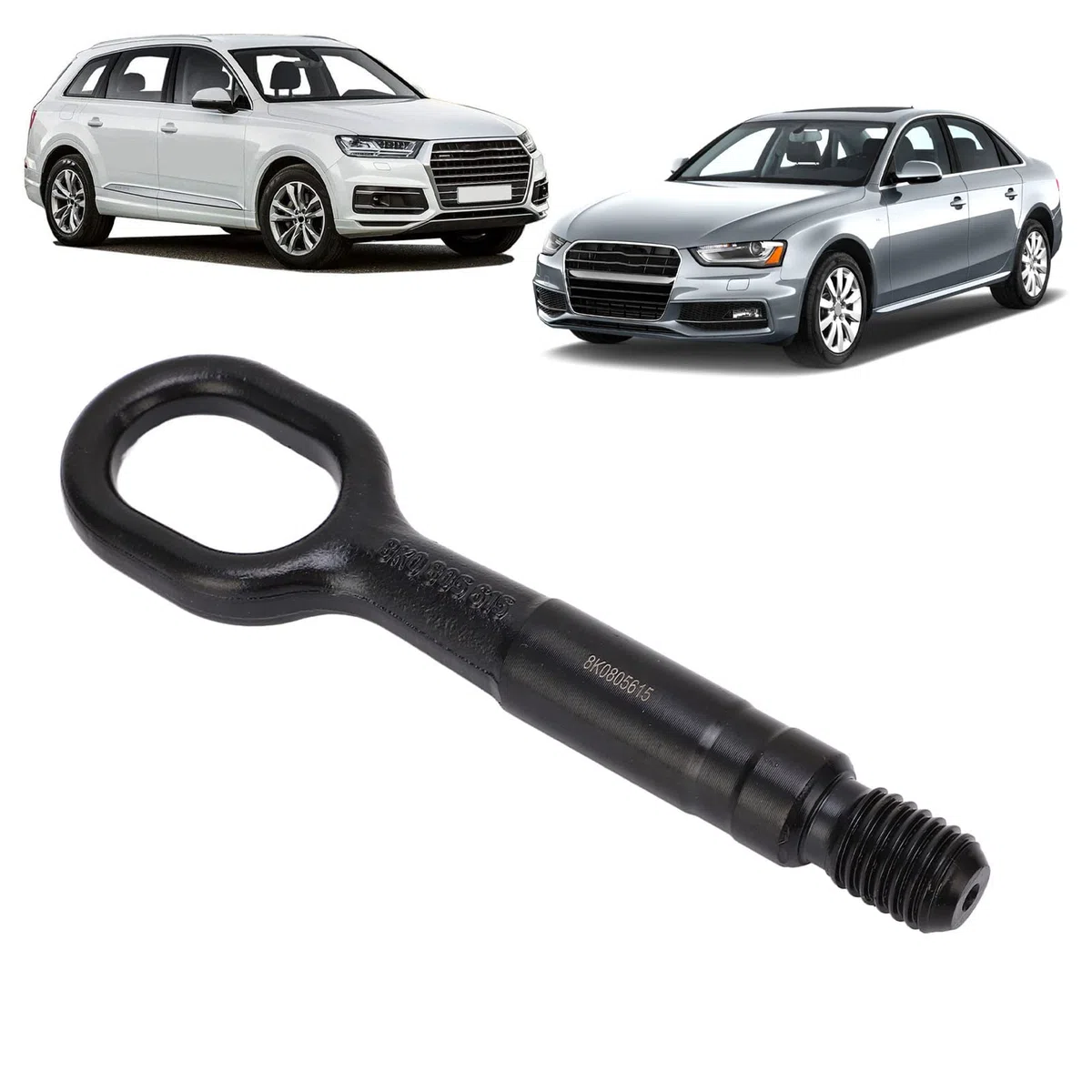 Auto Außen Abschlepphaken 8K0805615 Abschleppöse Haken Anhängerkupplung Einheit Notfall Abschlepphaken Für A1 A3 S4 S5 S6