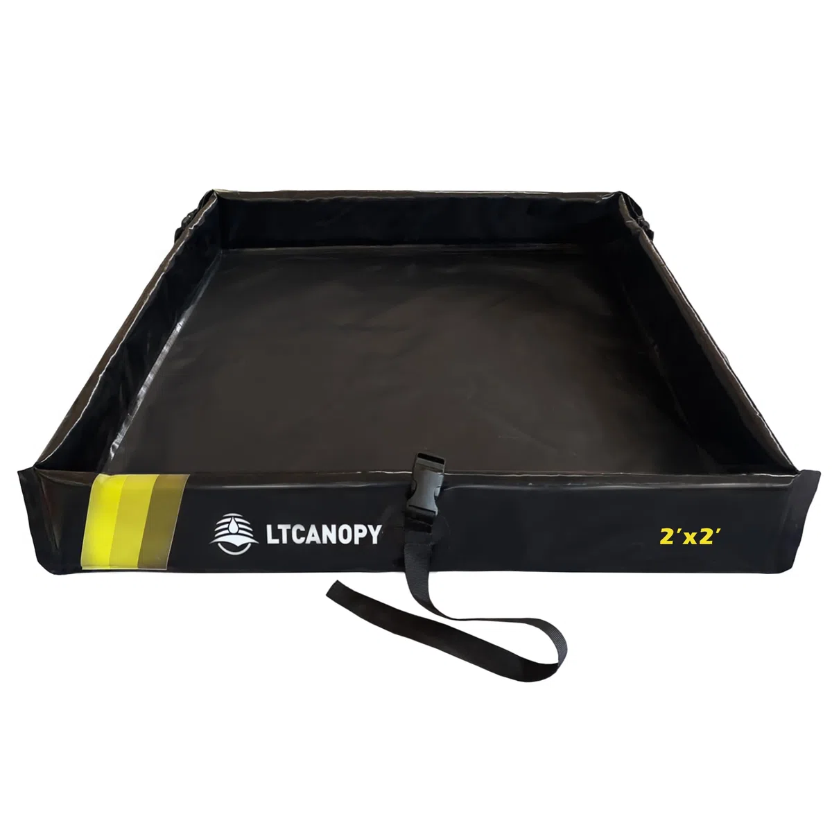 Auffangwanne, zusammenklappbare Universalwanne, 2 * 2in Faltbare Auffangwanne aus PVC, Auffangfläche über Ölverschmutzung, wasserdicht