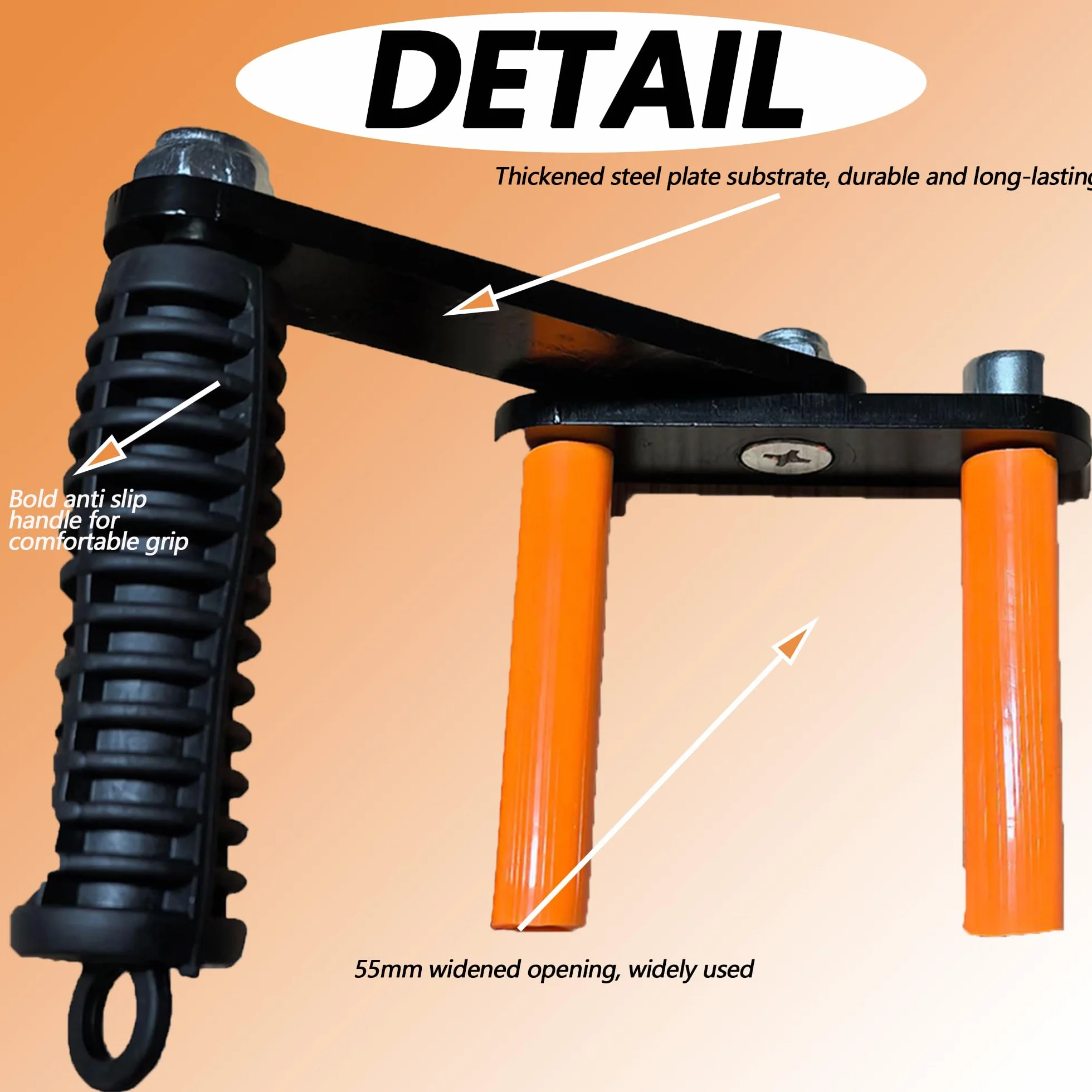 2x Plattenträger mit Tragegriff, Plattenhalter Greifer für Trockenbau Gipskartonplatten Holzplatten Sperrholzplatte, Board Lifter Eisen Gripper Panel Carrier Plattengreifer für Transport