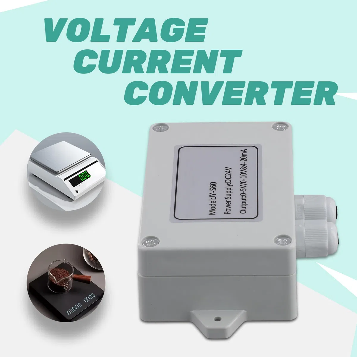 Wägetransmitter 12-24V Wägetransmitter Verstärker Wägezellenverstärker Gewichts-Sensorverstärker Wägezellen-Umwandler