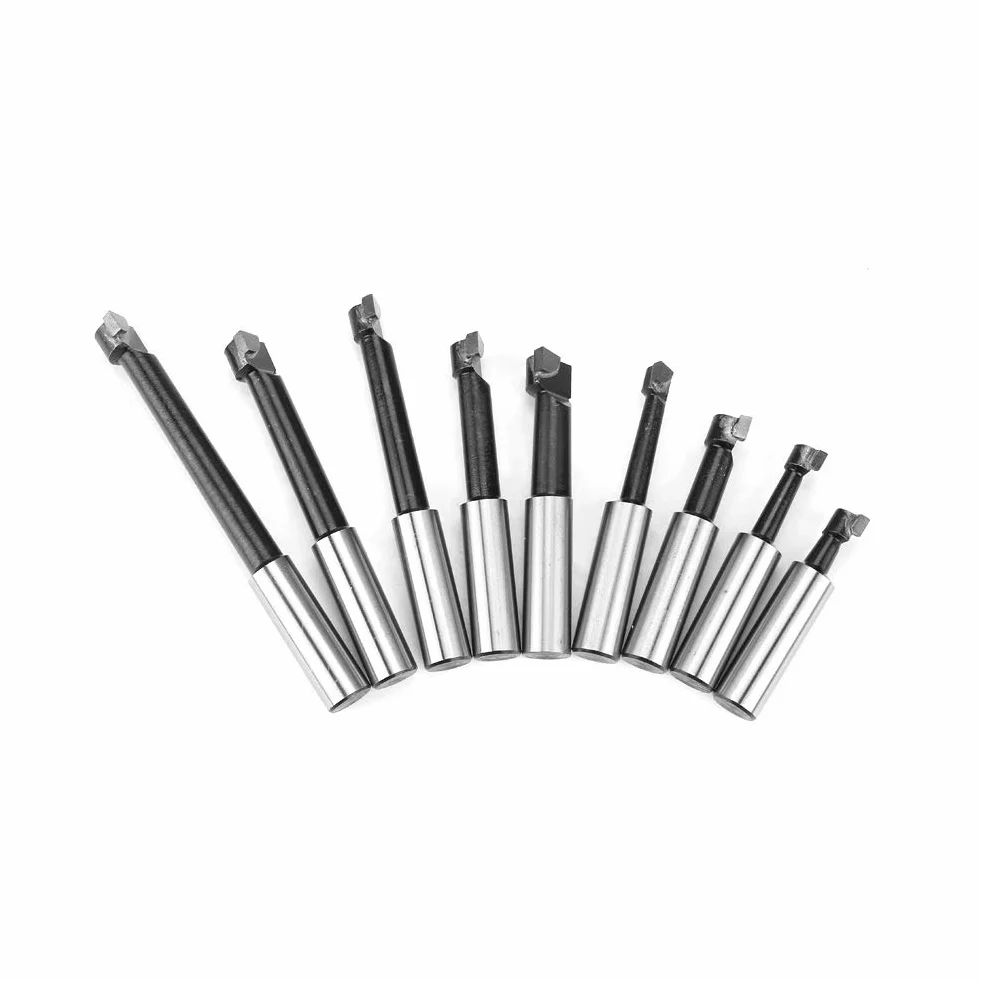 MT4-M16 Fräsmaschine Zubehör Set，F1-12mm Bohrlöcher Aufsteckadapter Set，MT4-M16 Aufsteckadapter/Bohrkopf/Bohrstangen/Schlüssel，zur CNC-Maschine