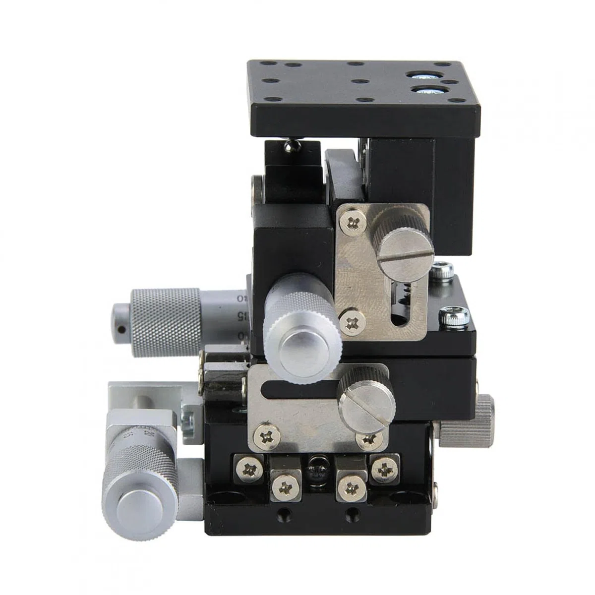 LD40-LM 3 Achsen XYZ Linear Stage Trimming Platform Lager Tuning Schiebetisch 40x40mm Professionelles Werkzeugzubehör