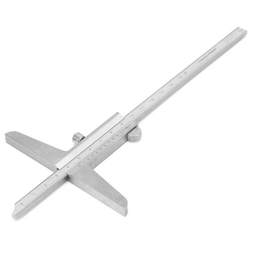 Tiefenmessgerät aus Edelstahl für verschiedene Arten von Maschinenprozessen (0 – 150 mm)