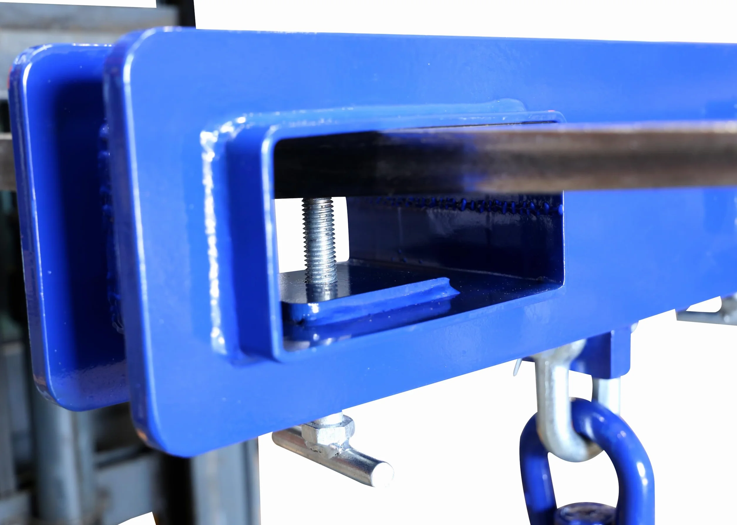 Lasthaken drehbar für Gabelstapler Verladehaken Tragkraft 2500 kg / 1t | Maße (LxBxH): 445x120x130 Krankhaken HOOK