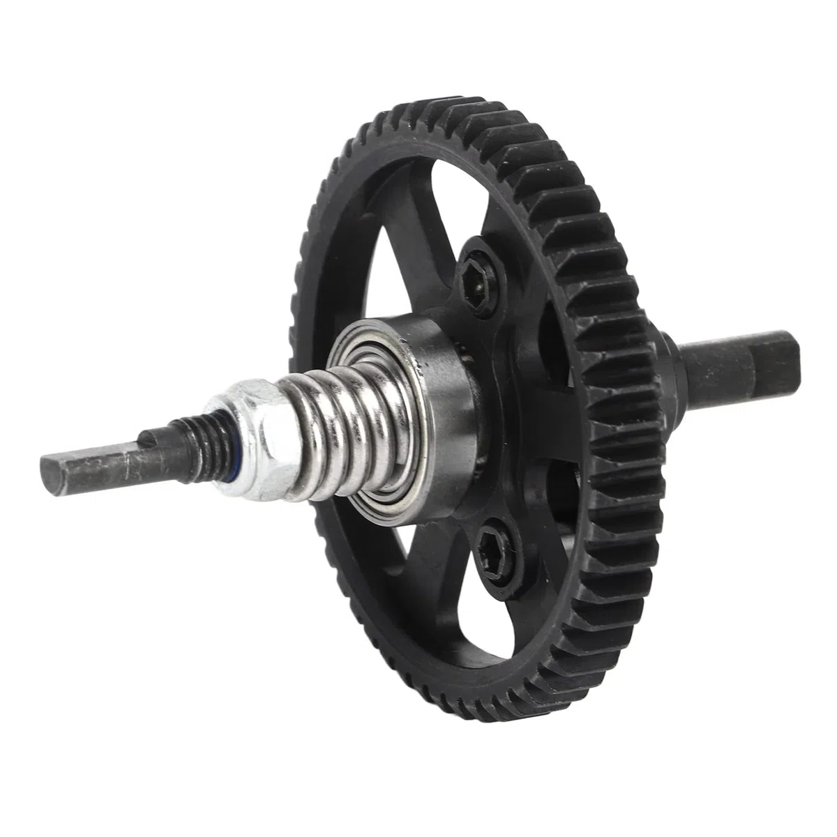 Differential-Rutschkupplung, 54T Aluminium-Stahl-Differenzialgetriebe-Rutschkupplung, 3 Farben für Traxxas Slash 4x4 1/10 RC Car, Karosserie-Zubehör