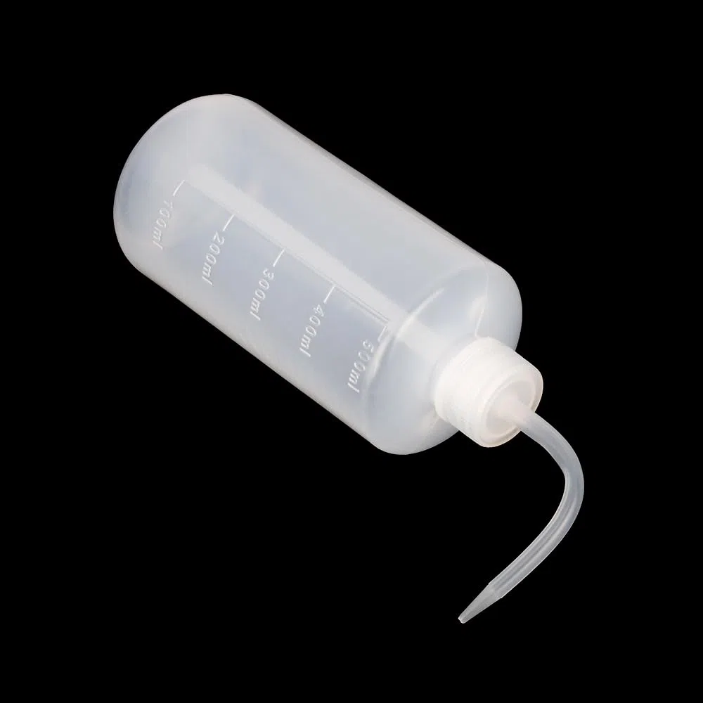 stonylab 2er Pack 500 ml Waschen Flasche Kunststoff, Squeeze Flasche Spritzflasche, LDPE Material mit schmalem Mund, Squeeze Wash Bottle für Laborreinigung Pflanzenbewässerung, 17 oz