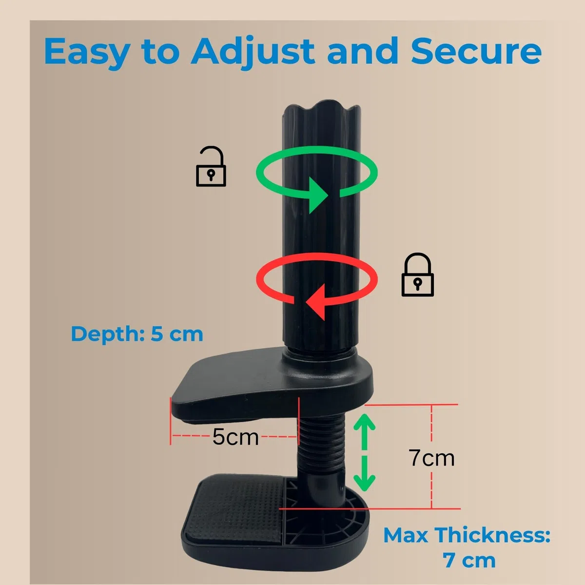 CPAP Schlauchhalter Aufhänger, Einstellbare CPAP Schlauchheber und Schlauchunterstützung, Sicher und,Zuverlässig,Flexibel,Robust,Tragbarer, zur Verhinderung von CPAP Schläuchen Leckage & Verwicklung