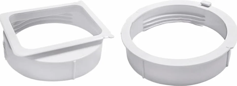 Abluftrohrverbinder für Klimaanlage, Verlängerung des Klimaanlagenschlauchs, universelles Gewinde für mobile Klimaanlage (150 mm) (KY-35 15 cm)