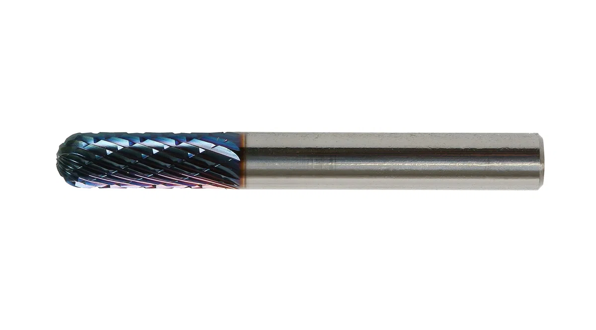 MULTIPICK 6mm Fräser 2 [6 mm x 50 mm] Fräser 6mm Schaft - Schaftfräser Metall für alle Stahlsorten - zylindrischer Hartmetallfräser - Hartmetall Frässtifte & Fräsbohrer metall - Frässtift