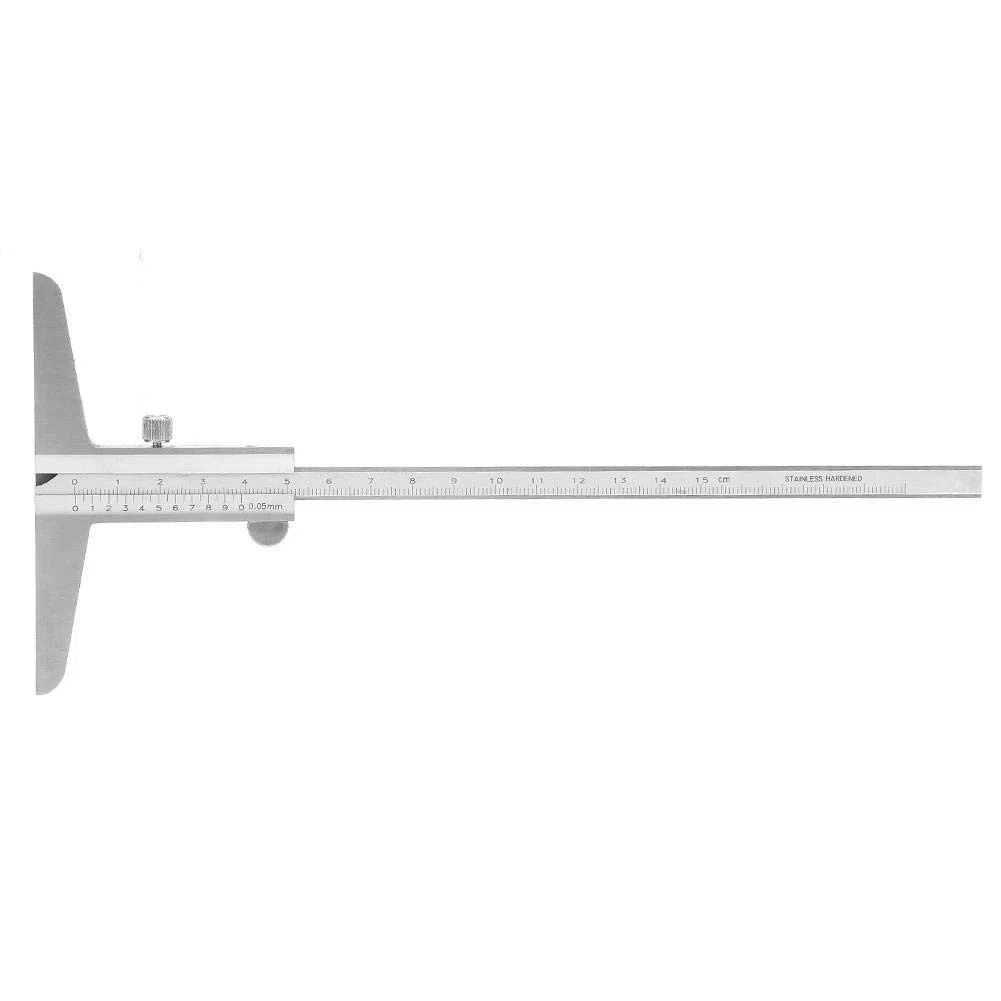 Tiefenmessgerät aus Edelstahl für verschiedene Arten von Maschinenprozessen (0 – 150 mm)