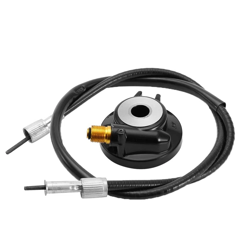 Akozon 12mm Tachoantriebsrad mit 100cm Kabel für GY6 Roller