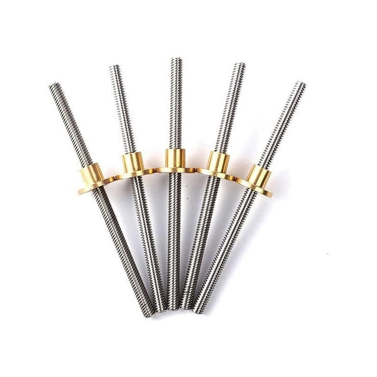 Gewindespiel 10 mm Vollgewindestange Tr10 x 2, Tr10 x 3, Trapezstange aus Edelstahl, 3 mm, 8 mm, 12 mm, 14 m Blei, T10-Leitspindel mit Messingmutter Schraube trapezförmig (Color : Pitch 2 lead 14mm,