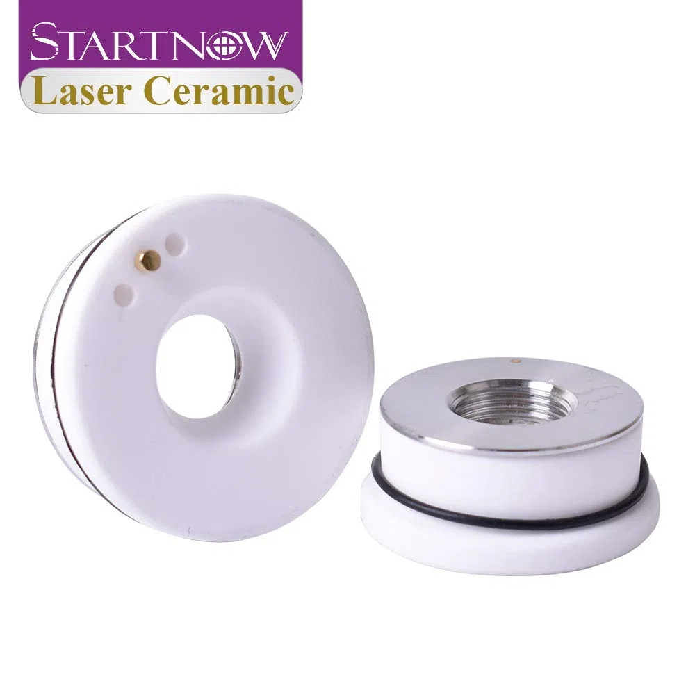 Startnow Laser-Keramik-Düsenhalter, 28 mm, 32 mm, KT B2 CON für Precitec WXS HANS Raytools, Faserlaserschneidemaschine, Düsenhalter, Teile (5 Stück, A-28 mm (Precitec))