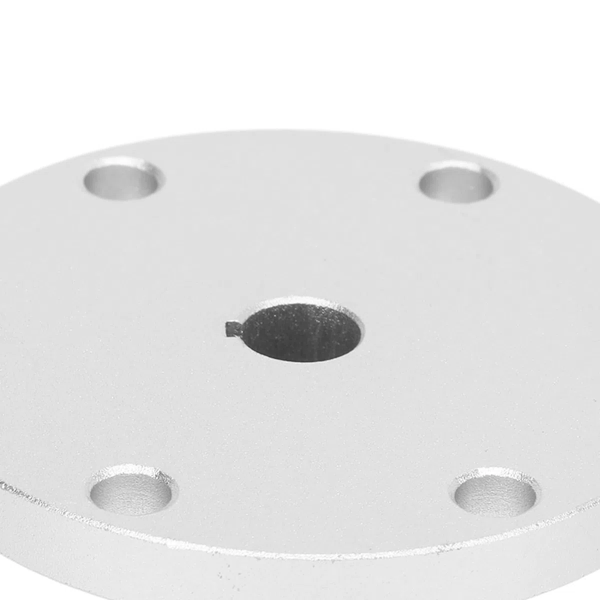 Wellenkupplungs Motoranschluss, 8 mm Flanschwellenkupplung, Aluminiumlegierung, Starre Flanschführung, Wellenkupplungs Motoranschluss mit Passfedernut für 14049 Rad DIY RC