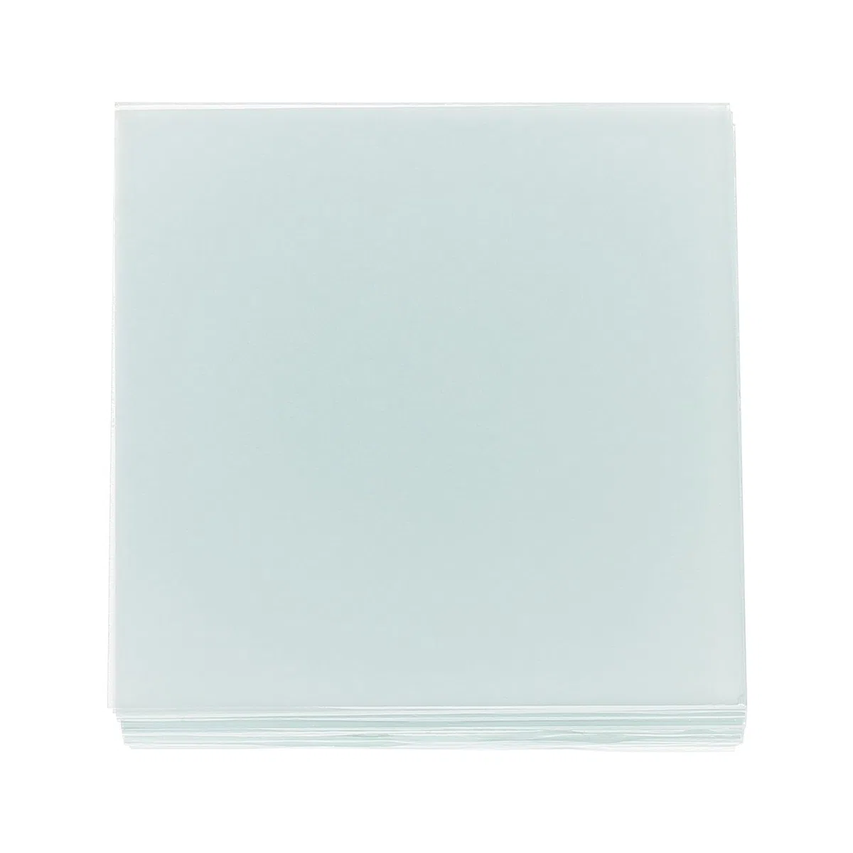 MAGICLULU Milchglasplatten Bruchsicher und Verschleißfest 15 Stück aus Synthetischem Material mit 60x60mm Größe für Experimente im Klassenzimmer und Schullabor