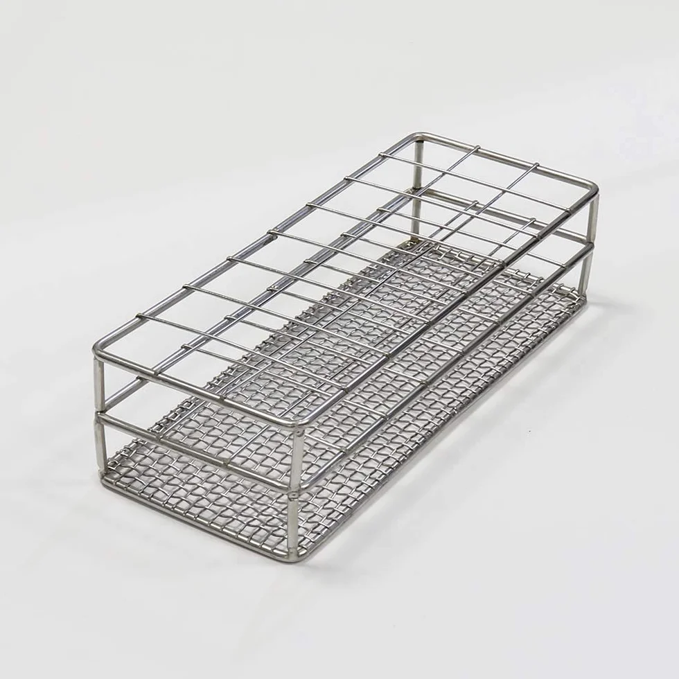 ULAB Scientific Reagenzglas-Gestell, Edelstahl, Aluminium-Material UTR1010 1