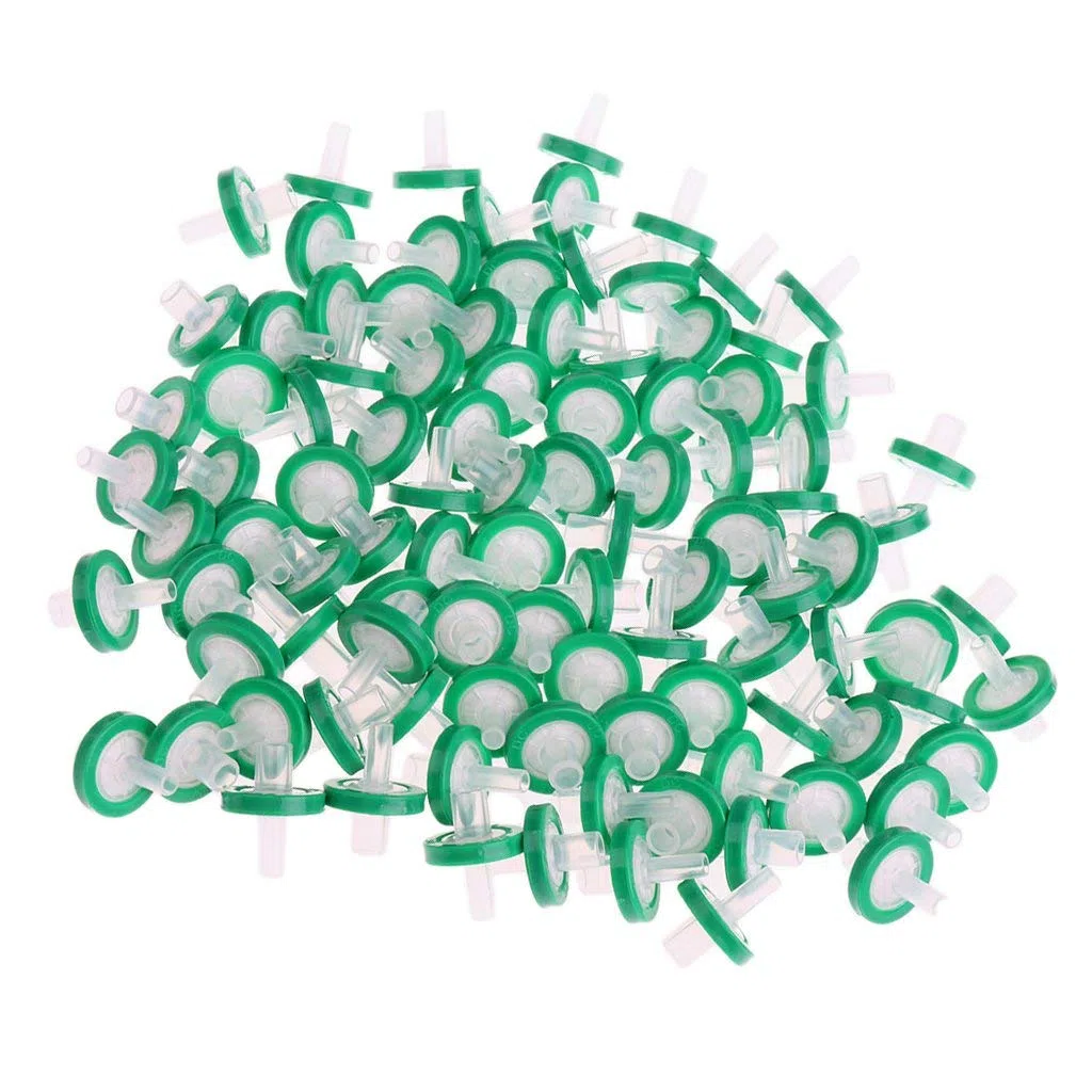 100 Stück Einweg Spritzenfilter 0.22um 13mm Wissenschaftlicher Spritzen Filter
