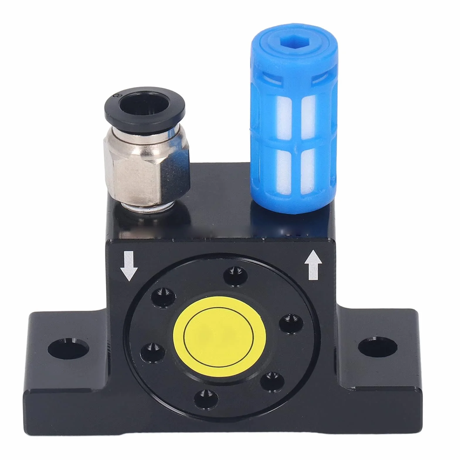 Pneumatischer Turbinenvibrator G1/8 Zoll Luftturbinenoszillator mit Einstellbarer Frequenz Geräuscharm für Industrielle Anwendungen Vibrationsgerät