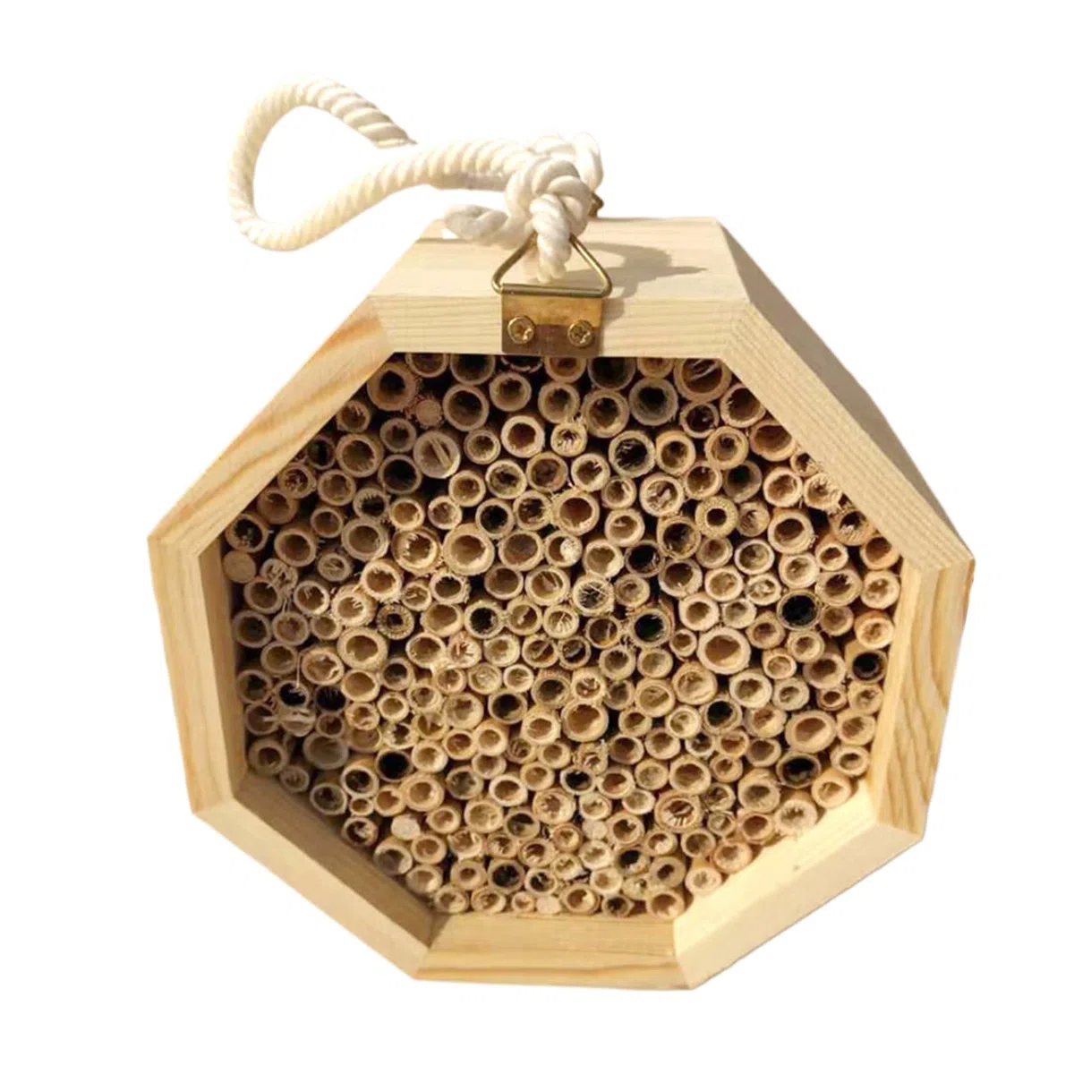 Bienenhäuser für den Garten, bestäubende Bienenhäuser - Holznisthilfe für Wildbienen | Bestäubungspalast, Schmetterlingshaus, Wespenlebensraum für Garten Yard Terrasse