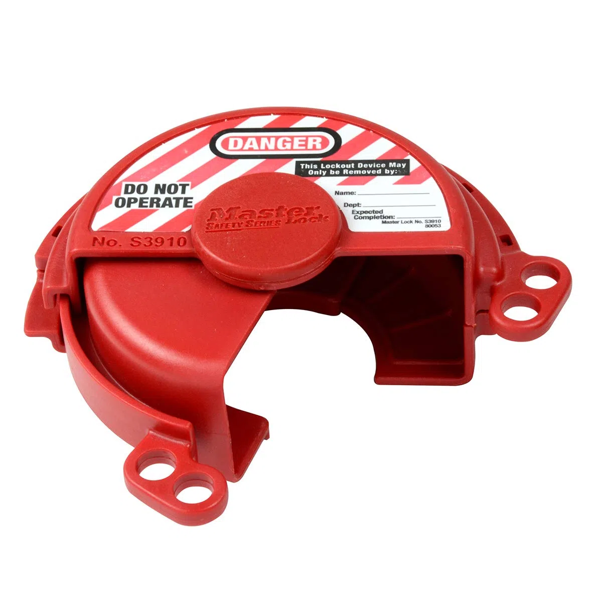 Master Lock S3910 Lockout Tagout Druckgasventil Lockout