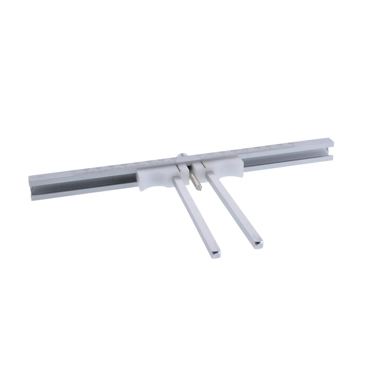 Zylindermesslehre Aluminium silber Messlehre für Profilzylinder FE-ML002