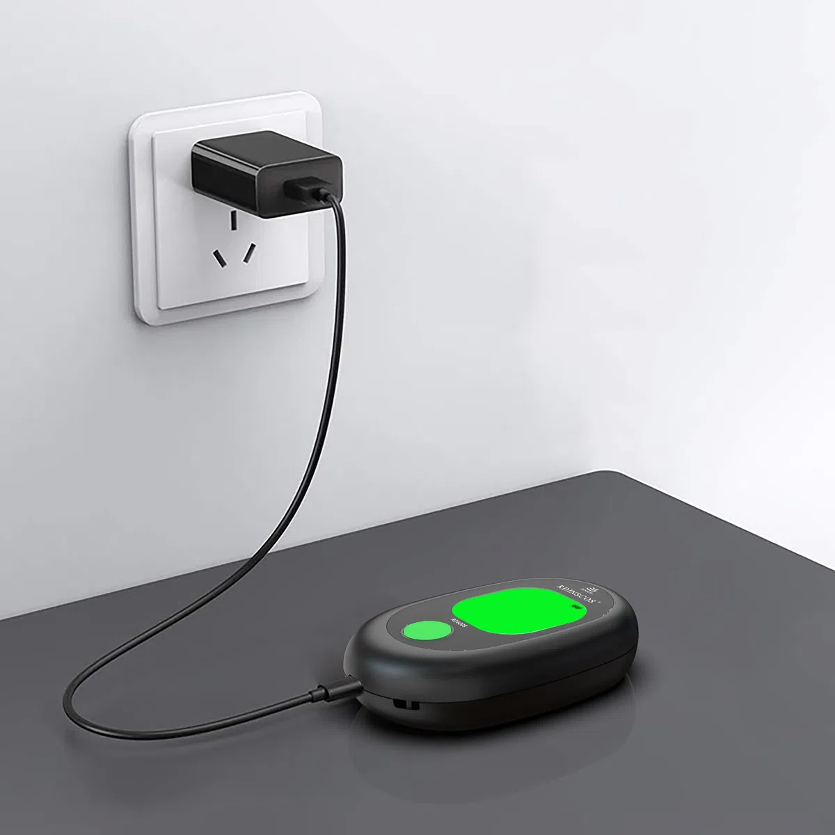 EMF Messgerät Elektrosmog Strahlenmessgerät – Tragbarer EMF Detektor mit 3-Farben LCD, Wiederaufladbar für Zuhause, Büro & Outdoor