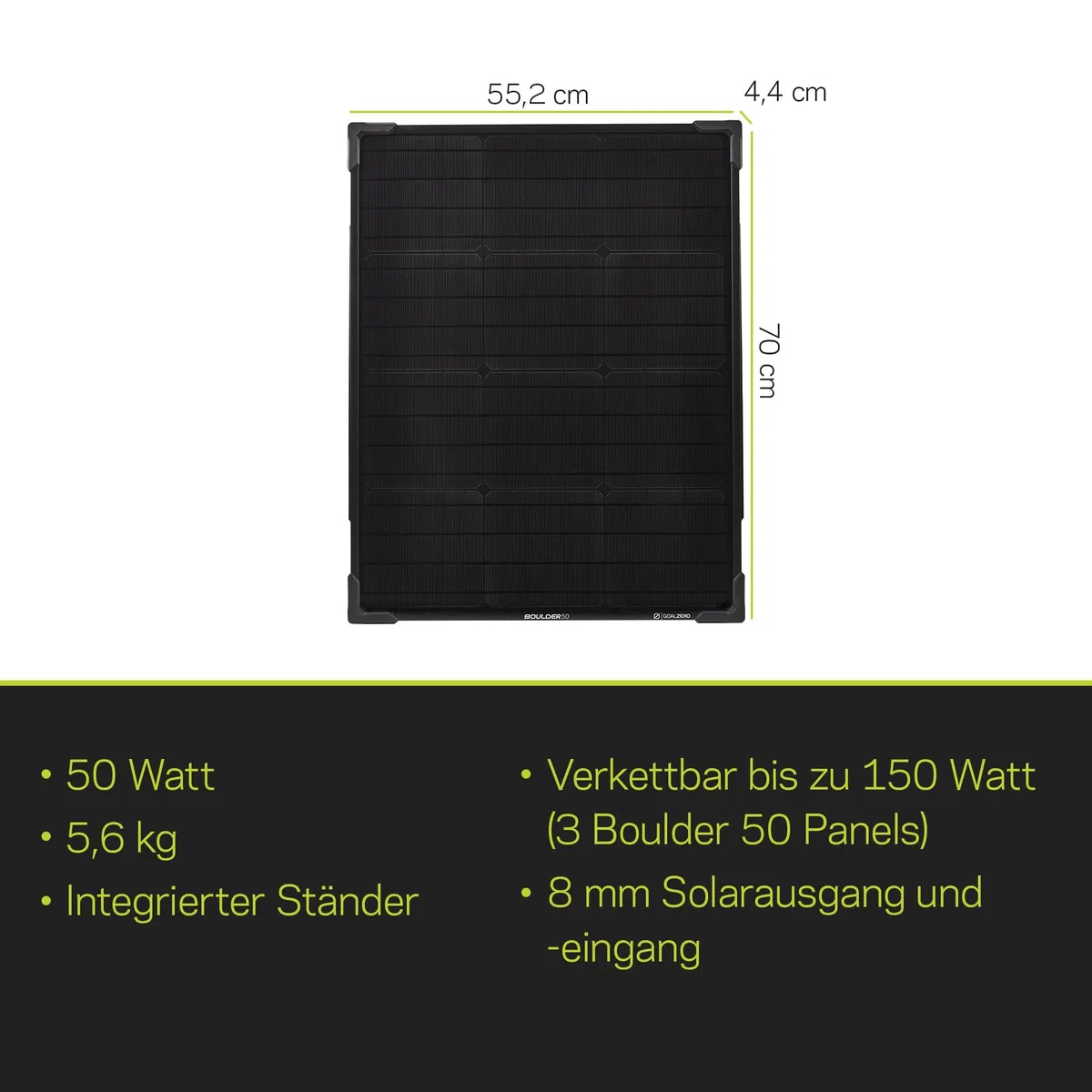 Goal Zero Boulder 50 Solarpanel
