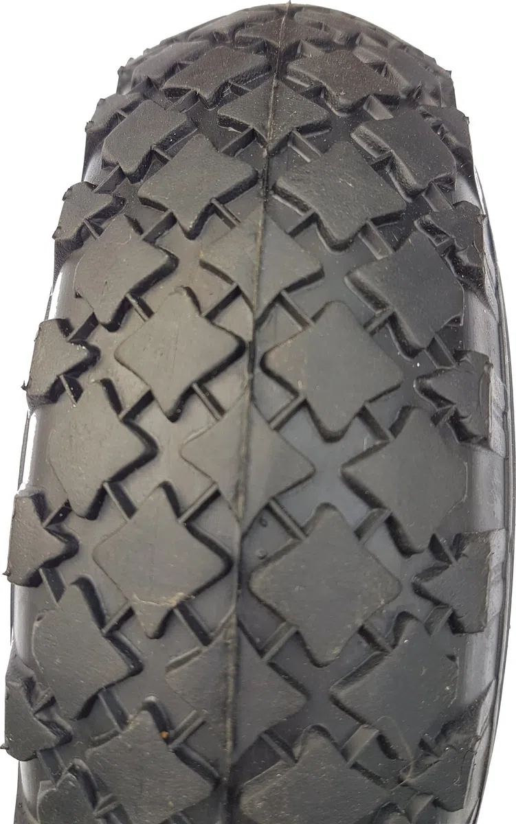 2 x FROSAL Sackkarrenrad Luftrad mit Radbefestigung | Ersatzrad Bollerwagen 260x85 mm 3.00-4 | 20 mm Nabe | Rad Sackkarre | Bollerwagenrad | Kugellager | Rollenlager