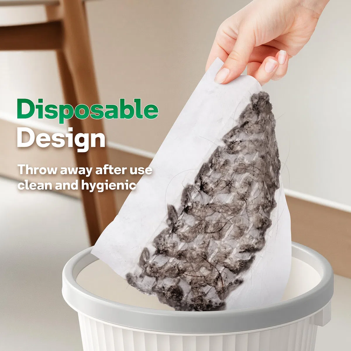 Verbesserte Einweg-Haustier-Mopp-Pads, kompatibel mit Swiffer Dry Sweeping Cloths, Staubwedel, Einweg-Reinigungswerkzeugen, 30 Stück