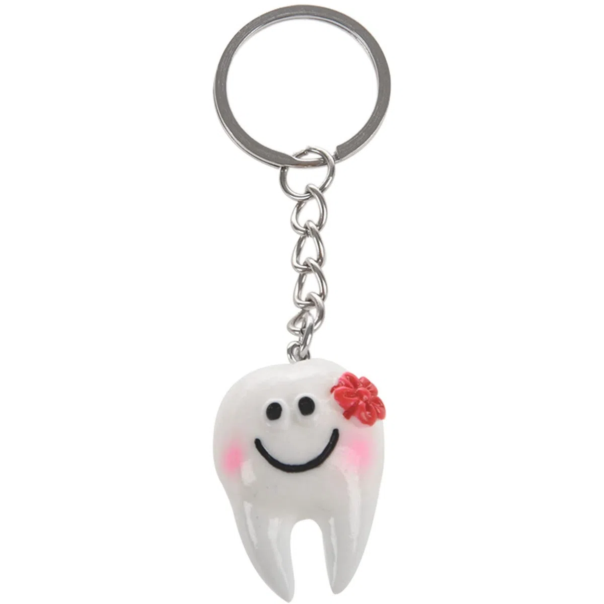 60 Stuecke Schluesselbund Schluesselanhaenger Haenge Zahn Form Suesses Dental Geschenk