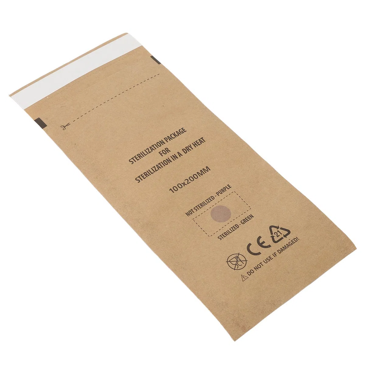 Nagelwerkzeug Selbstversiegelung Beutel Werkzeug Selbstversiegelungstasche, 100pcs Einwegpapierreinigungsbeutel mit Kosmetik, Nagel, Werkzeugen für Zuhause, Nagel Salon,