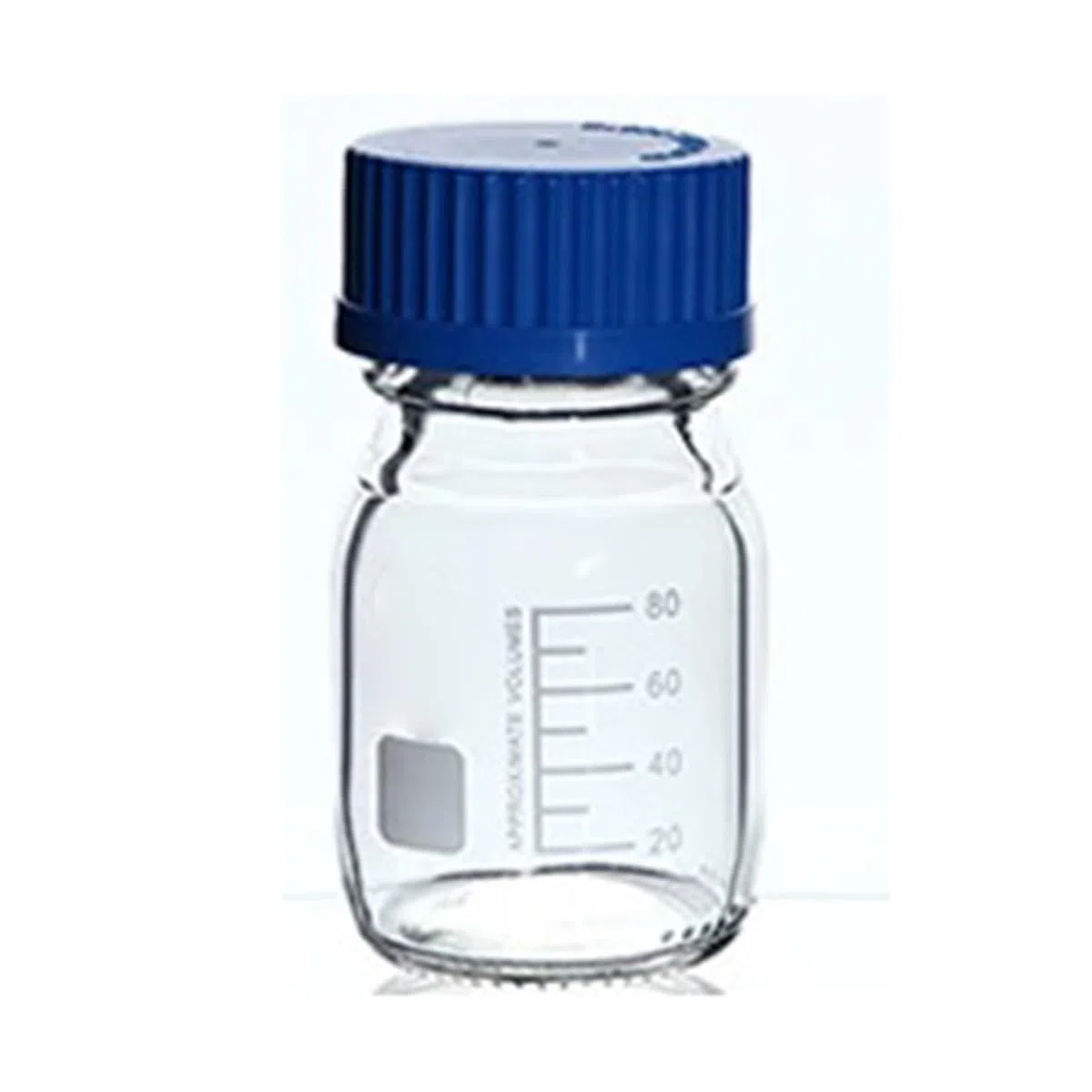 25 ml bis 1000 ml Laborflasche, transparent/braun, mit Schraubverschluss, versiegelt, Glas, Laborflasche(50ml 2pcs)