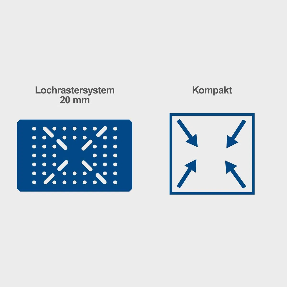 Scheppach Werkbank und Spanntisch MWB150 | max. 450 kg Traglast | 5-Fach höhenverstellbar 733 – 888 mm | Integrierte Messskala | 20 mm Lochrastersystem | 848 x 600 x 85 mm Arbeitstisch mit MDF-Platte