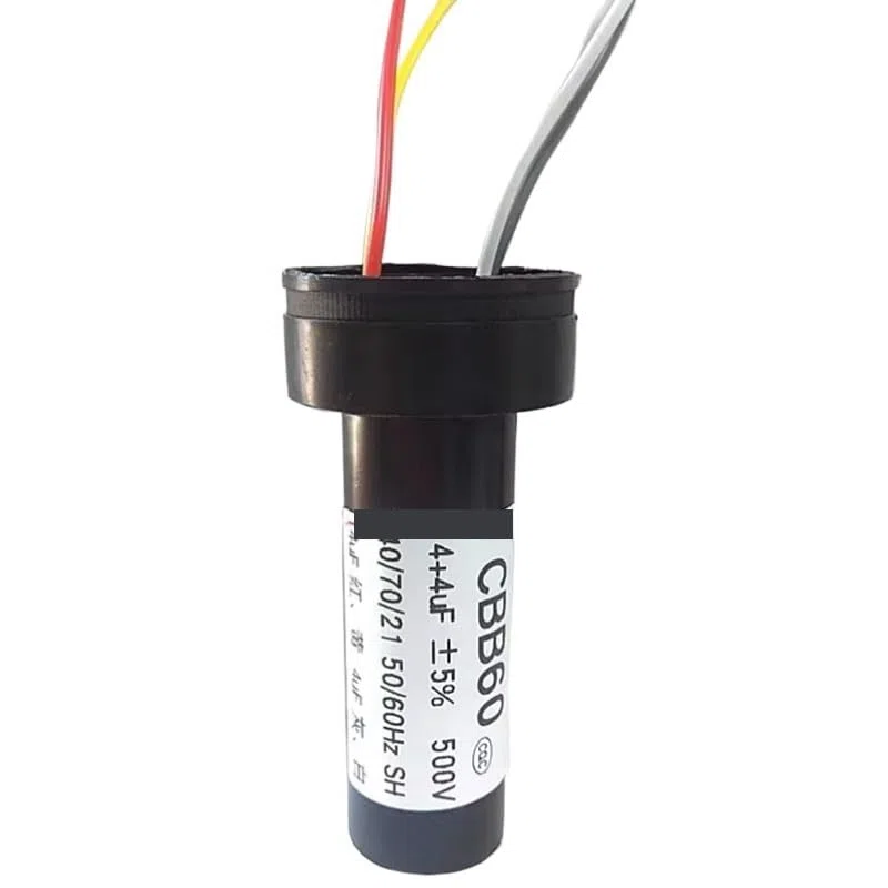 1pc CBB60 Dual Barrel Waschmaschine Kondensator Ausgangs 500V 9UF 4UF Capacitance Meters