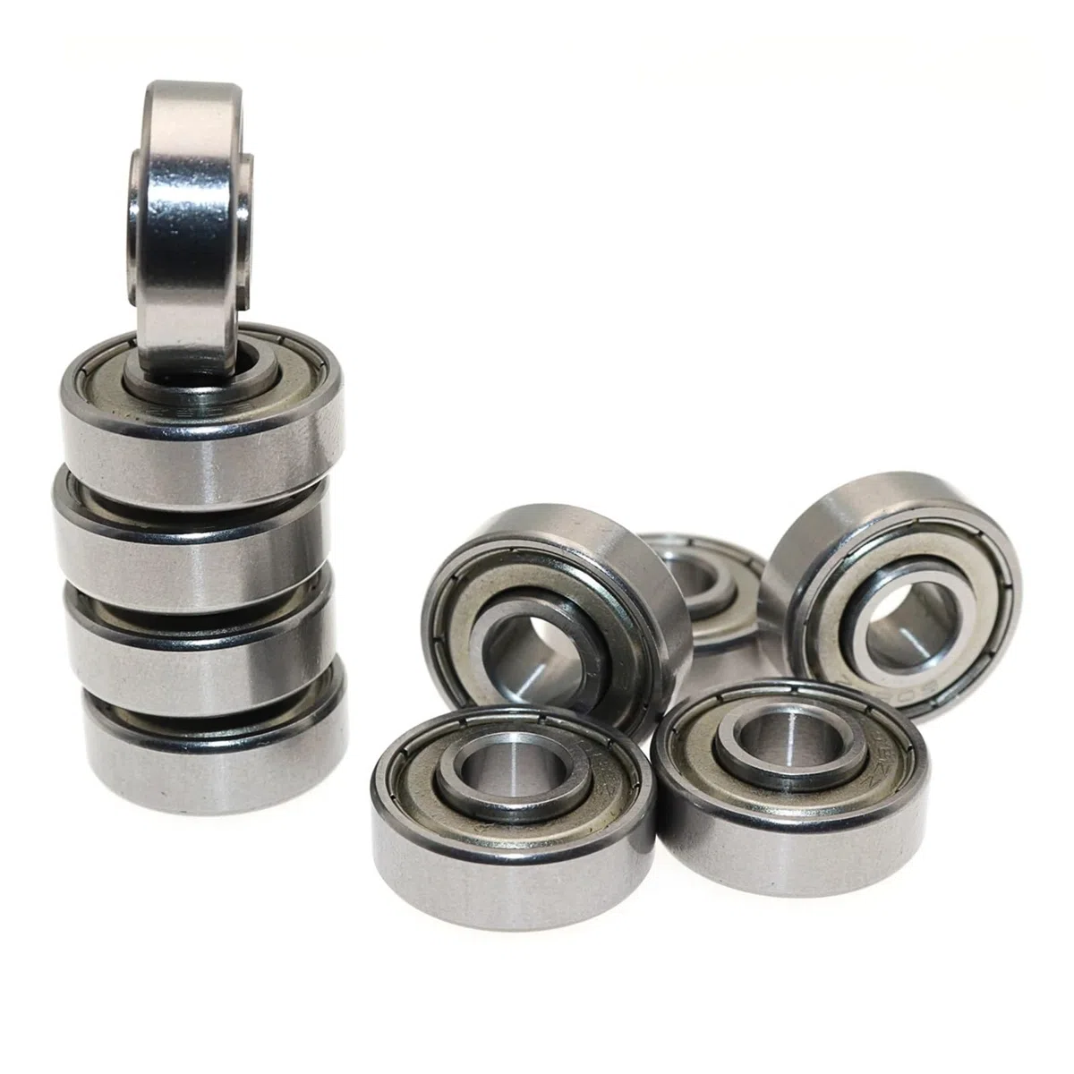 10 stücke 608 608ZZ 608-9ZZ 8x22x7x9 Bohrung Hervorstehende Erhöhung der inneren ring lager kugellager mit erhöhtem inneren ring