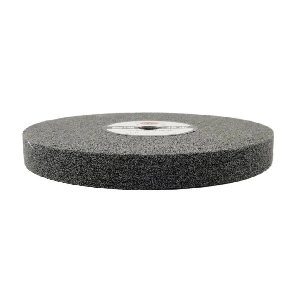 YFUK 1 stück 200x25x16mm Faser Polieren Nylon Rad Polieren Schleifen Pad Entgraten Schleif Scheibe 7P Grau