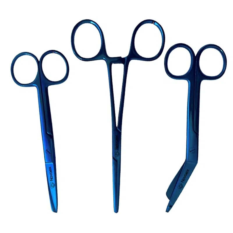 Krankenschwester scheren set "Deep Blue" – Verbandschere – Krankenpfleger scheren set – Schere Krankenschwester – erste-hilfe-schere – pflegekraft geschenk – pflegeschere - bandagenschere