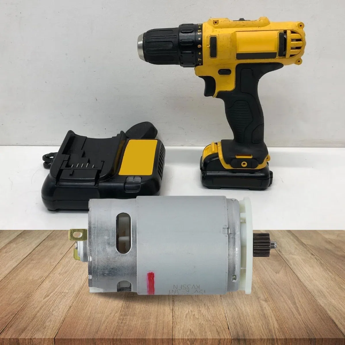 14 Zähne Gleichstrommotor für 10,8 V 12 V DCD700 DCD710 DCD710S2 DCD701 N075847 N446251