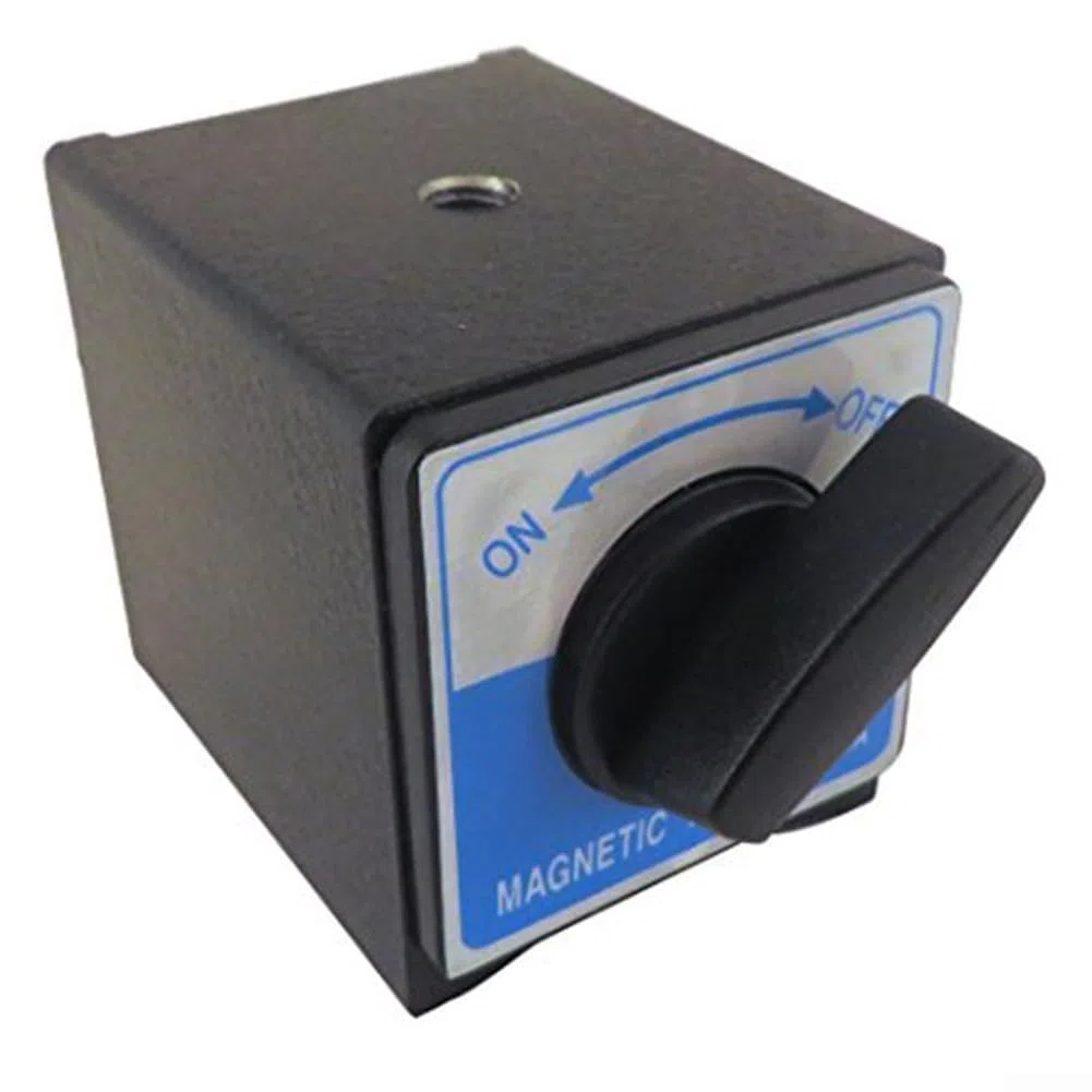 Magnetfuß mit starkem Magnet, M8 x 1, 25 Gewindelöcher, kompakt & präzise